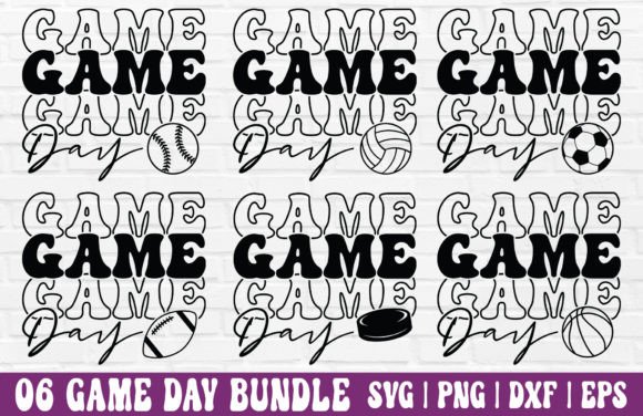 Game Day SVG Bundle – A Sporty Embroidery Pick for Crafters and Makers