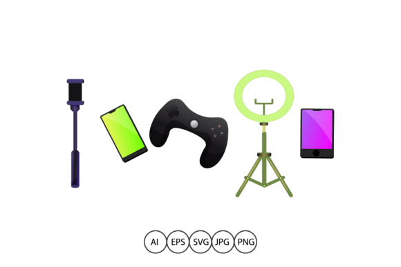 Game Equipment: A Versatile Graphic Design Asset for Modern Branding