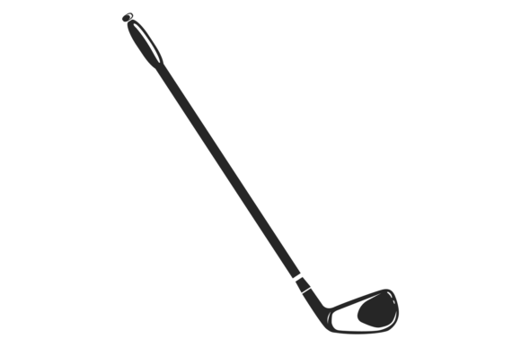 Golf Club Black Logo: A Sharp Graphic for Sports and Lifestyle Content