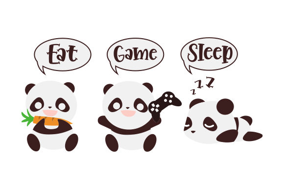 How Eat, Game, Sleep Panda Adds Playful Charm to Crafts & Video Game Branding