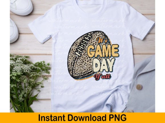 It’s Game Day Y’all PNG: A Trendy Sublimation Graphic for Crafts & Creative Projects
