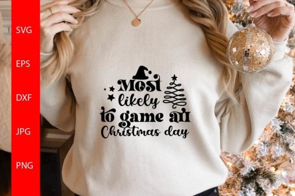 Most Likely to Game All Christmas Day: Festive Graphics for Local Business Crafts