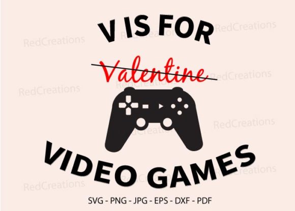 V is for Video Games SVG: A Brand Designer’s Review for Crafts & Graphics